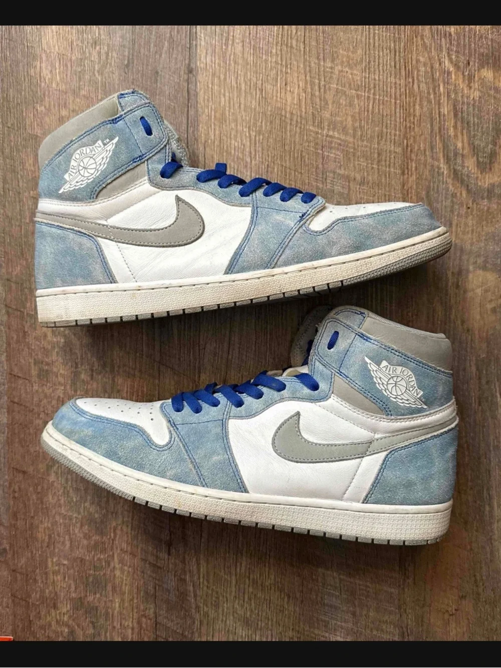 Nike Air Jordan 1 Retro High OG Hyper Royal Blue Men’s Size 15 Sneakers Shoes